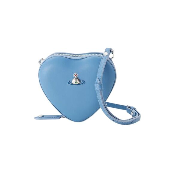 Vivienne Westwood Handbags - Mini Heart Crossbody - Vivienne Westwood - Leather - Blue
